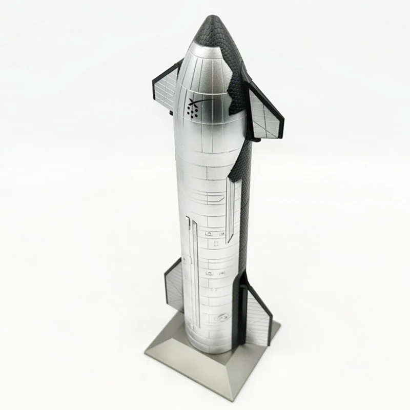 1/200 مقياس المريخ الهجرة صاروخ نموذج SpaceX التنين الثقيلة الصقر المركبة الفضائية صاروخ دييكاست لعبة مجسمة معدنية #6