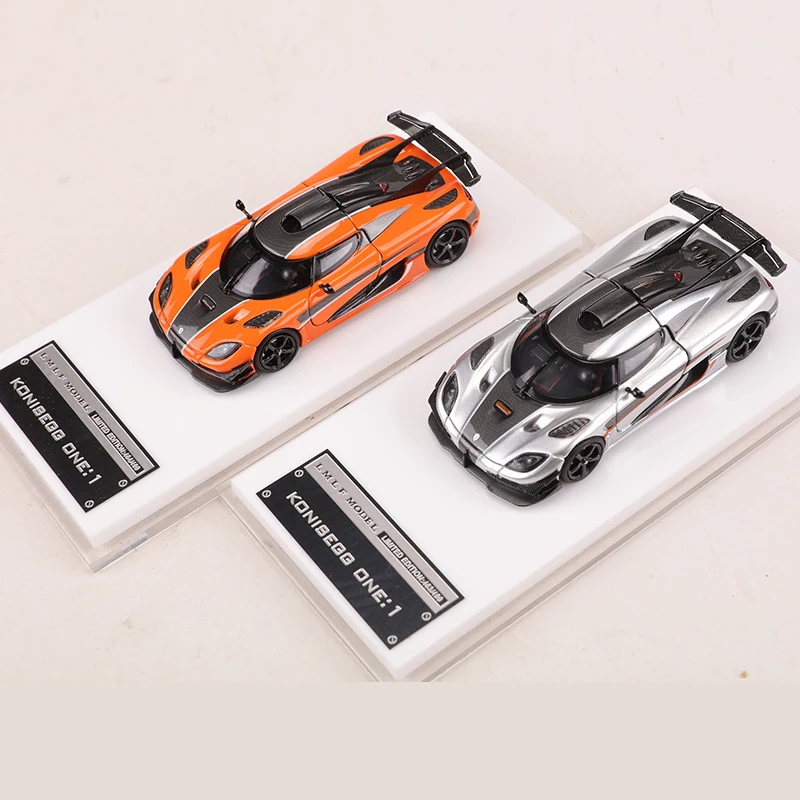 LMLF 1:64 One:1 Black/White  Diecast Model Car Limited Edition 499