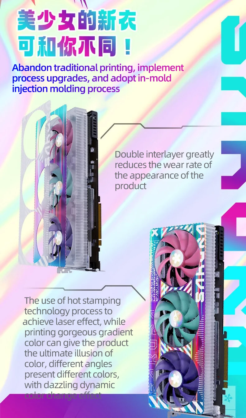 YESTON-RX7900XT-20GD6グラフィックカード,rx 7900 xtxゲームgpu