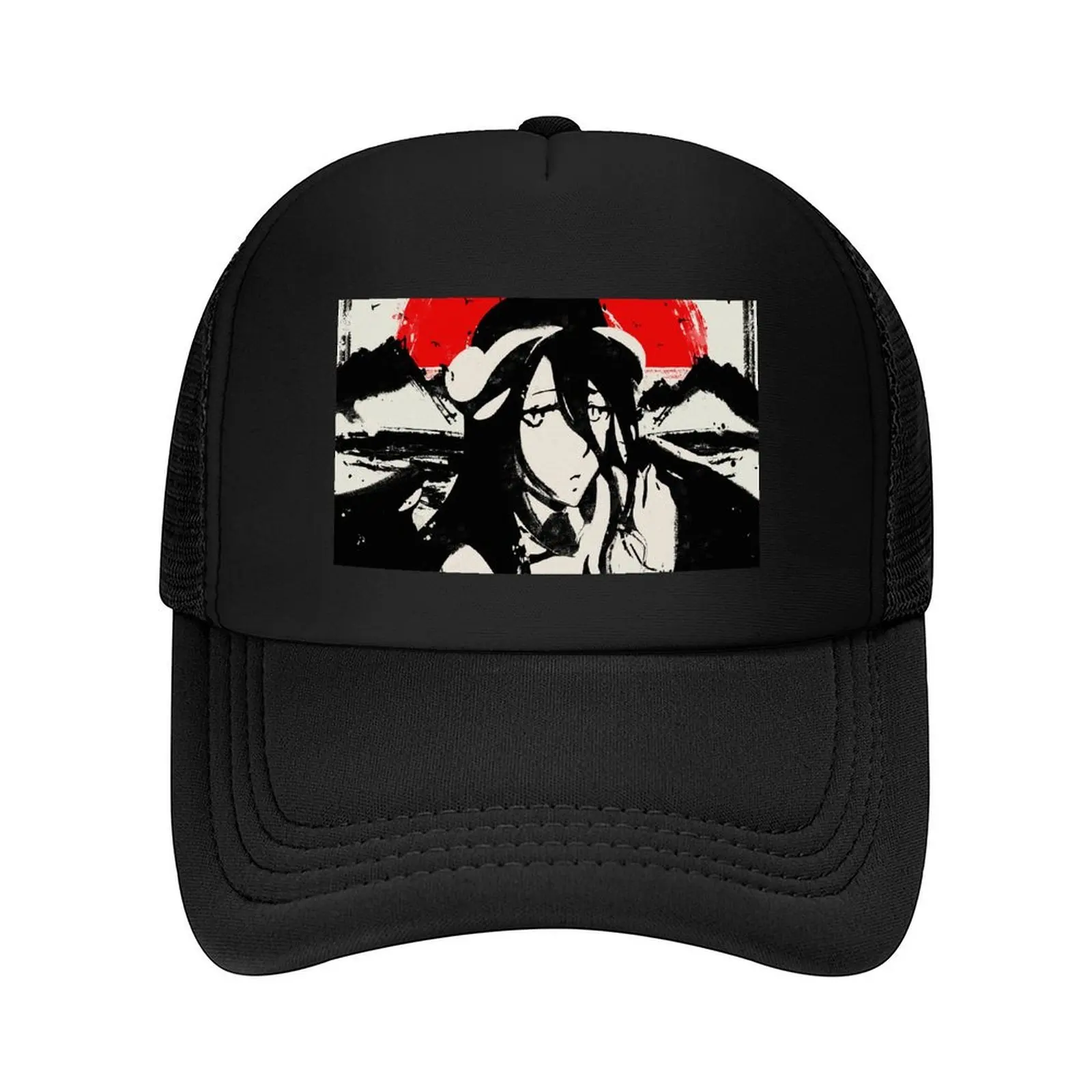 

Albedo Japanese Ink アルベド Baseball Cap tactical cap Anime Brand Man cap Rave Women's Hats 2025 Men's