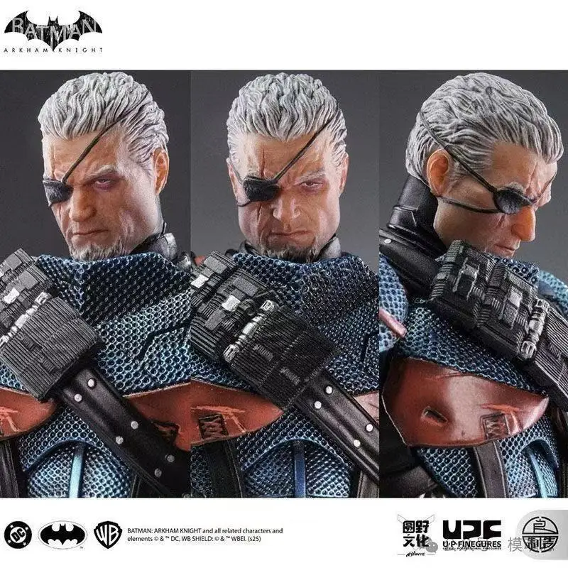 

New Original LPZZ Toys Arkham Knight Figure Deathstroke Action Figures X U-P-Finegures Batman DC Multiverse Superman 1/12 Statue