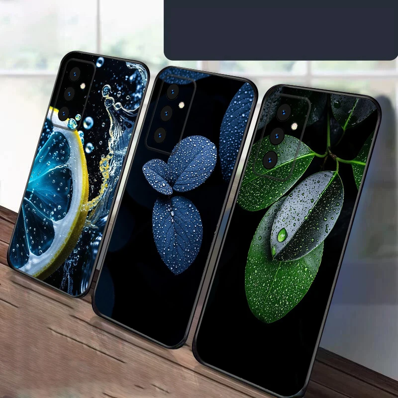 Зеленые листья для Samsung A90