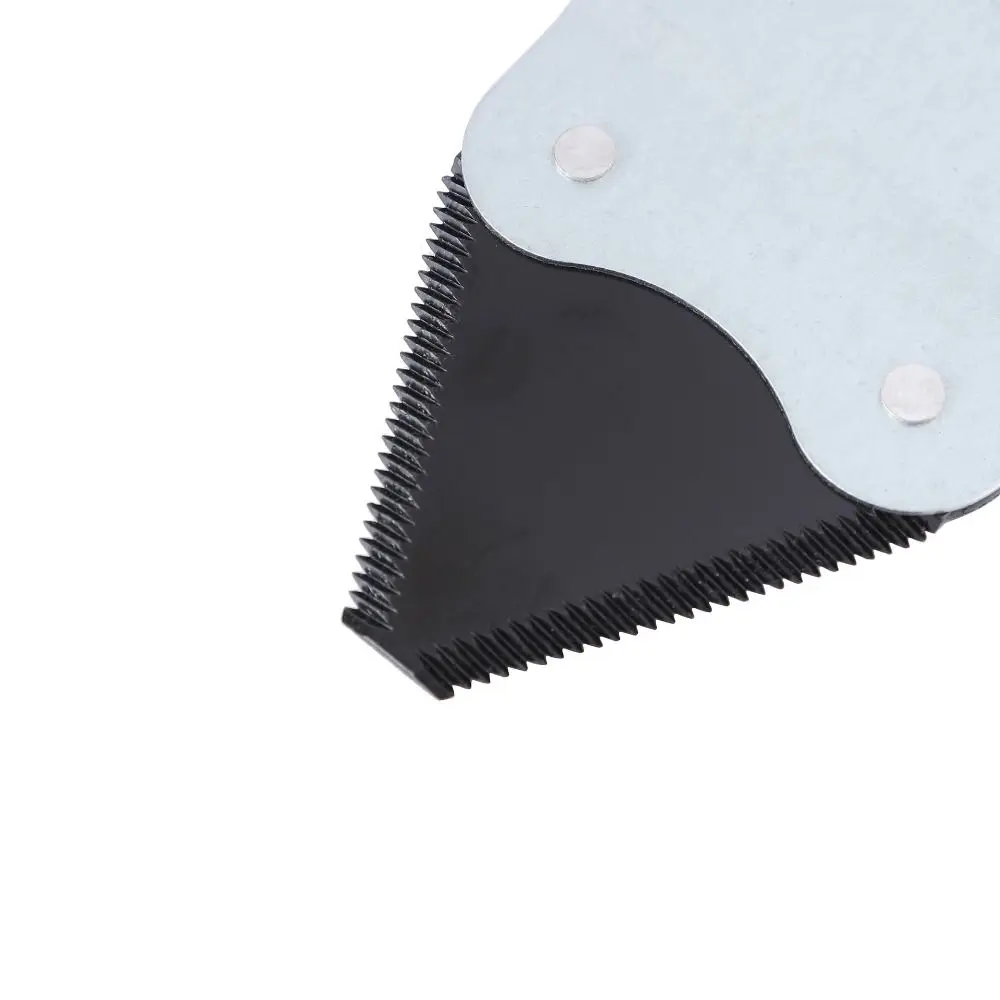 شفرات جزازة العشب من الصلب المنغنيز ذات الاستخدام المزدوج حافة مسننة شفرات مثلثة محسنة شفرات مسننة على شكل مثلث #3