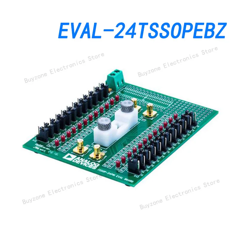 

EVAL-24TSSOPEBZ Evaluation board, 24-lead TSSOP, analog switch and multiplexer, interface