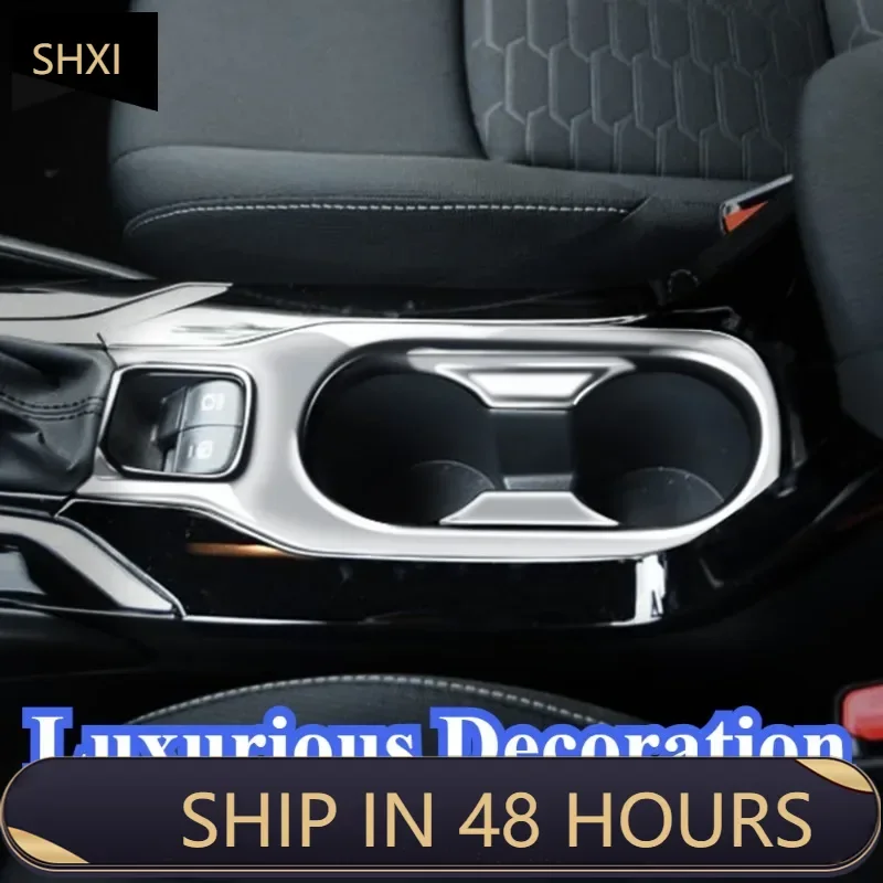Good Quality New Car Center Console Water Cup Holder Decoration Cover Panel Trim Stickers For Toyota Corolla Cross 2021 RHD Inte