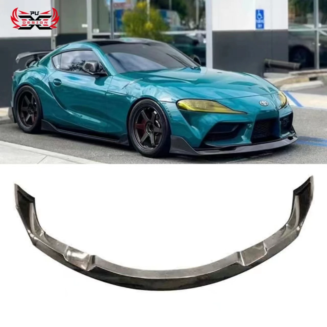 

Wholesale For Toyota Supra A90 A91 Mk5 Carbon Fiber AG Style Front Bumper Lip Front Splitter