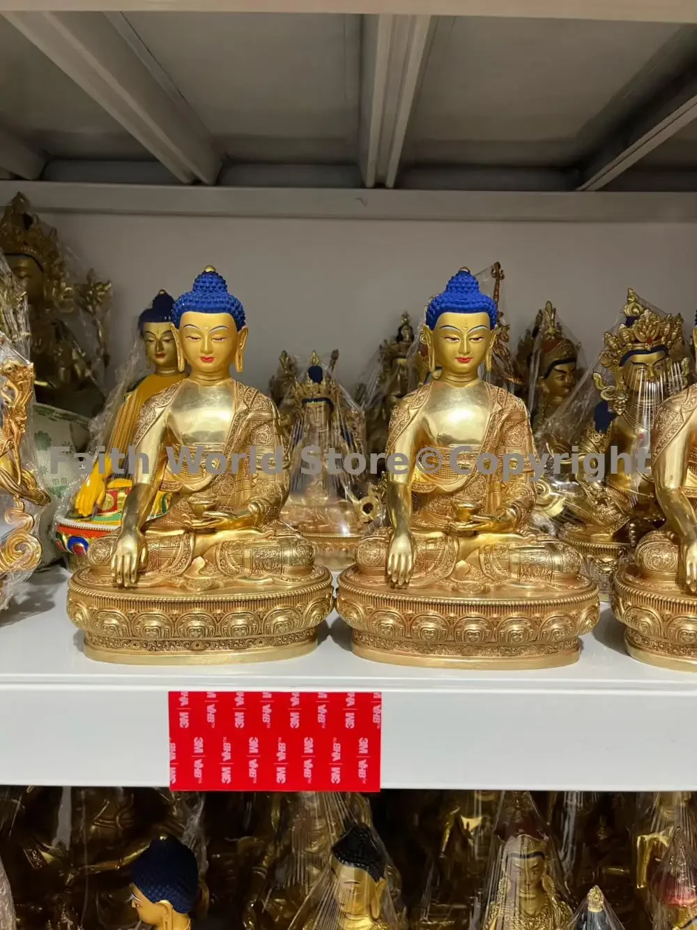 top Shakyamuni high quality good Buddha statue 2025 Tibet Thailand Buddhist Worshiping Buddha HOME protection Bless family