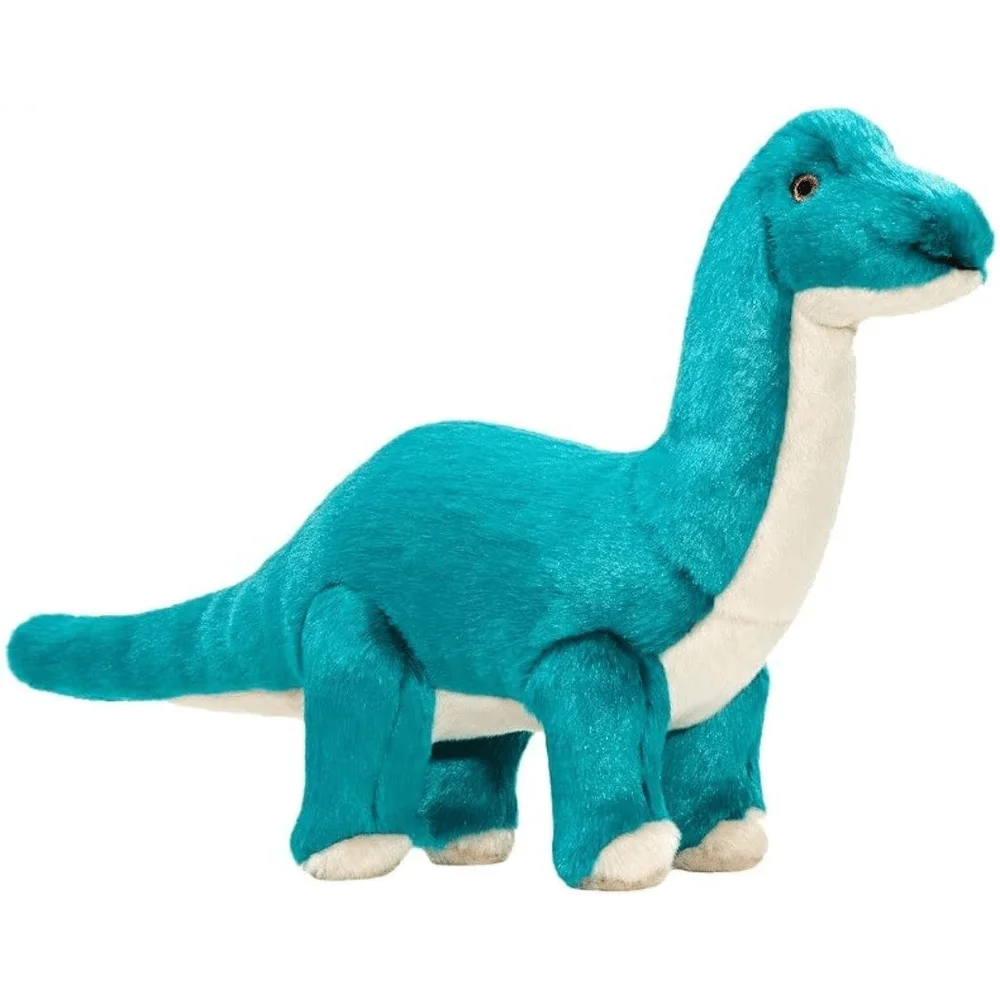 

Teal Brachiosaurus Plush Dog Toy For Adults