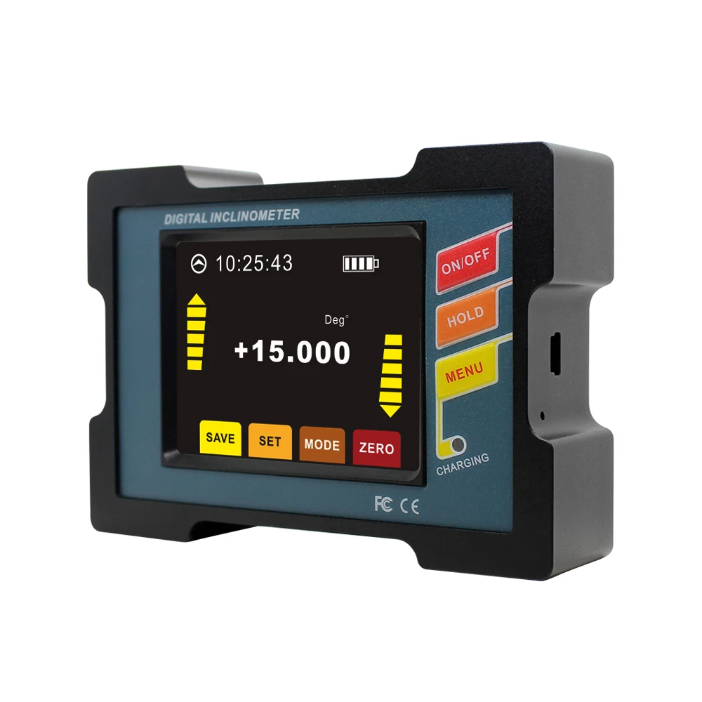 

RION DMI810 New Touch Screen Single axis Digital Angle Inclinometer Tiltmete by China Factory