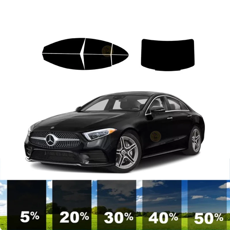 

precut Removable Window Tint Film Car 100% UVR 5%-70%VLT Heat Insulation Carbon ﻿For MERCEDES-BENZ CLS-CLASS 4DR SEDAN 2019-2023