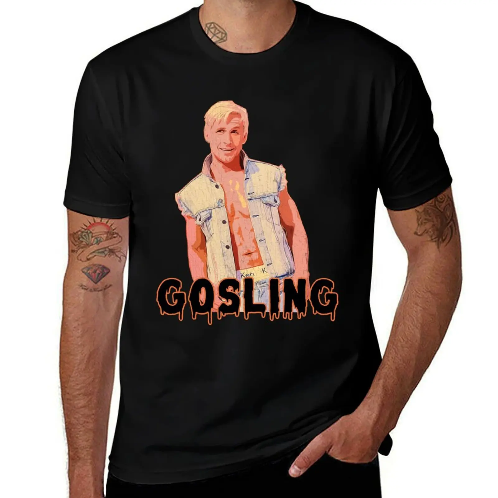 

cotton T-Shirt t man Ryan Day man graphic Fans for Famous Gift Funny Gosling Actor Singer shirt t shirt