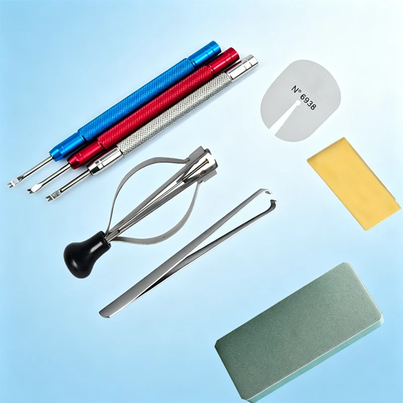 

3/4/8PCS Watch Hands Remover Manual Watch Hand Needle Removal Lifting Tool Alloy Steel Watch Repair Tool Set