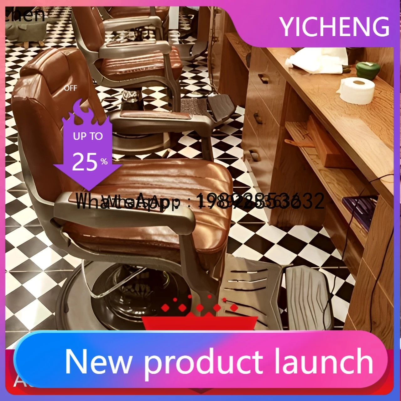 X1 barber shop oil head chair, special for hair salon, reclining perm and dyeing hair cutting chair home decoration accessories