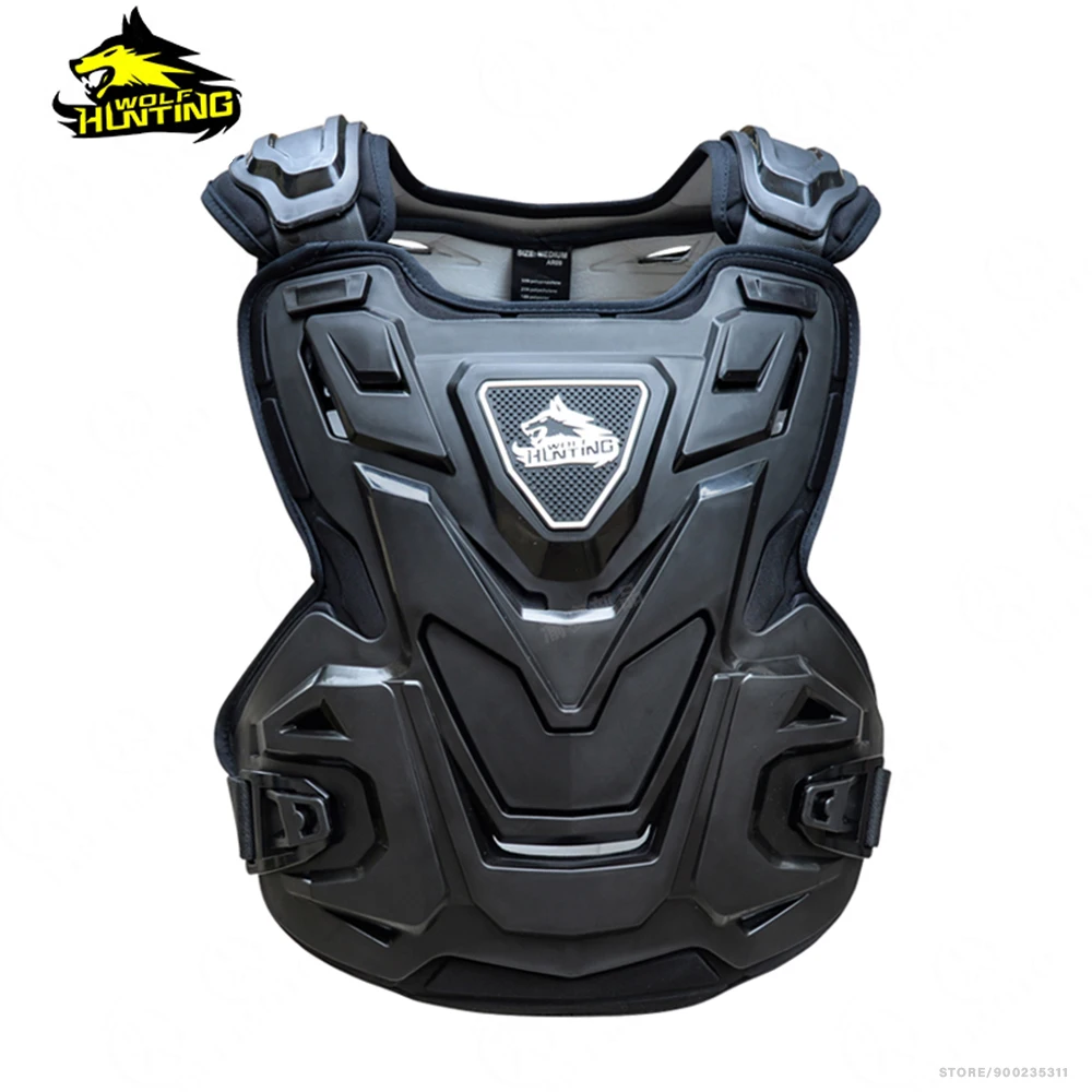 Motocross Body Armor Giacca da motociclista Armatura Gilet Interno Esterno Anti-caduta Protezione per il torace Fuoristrada Dirt Bike