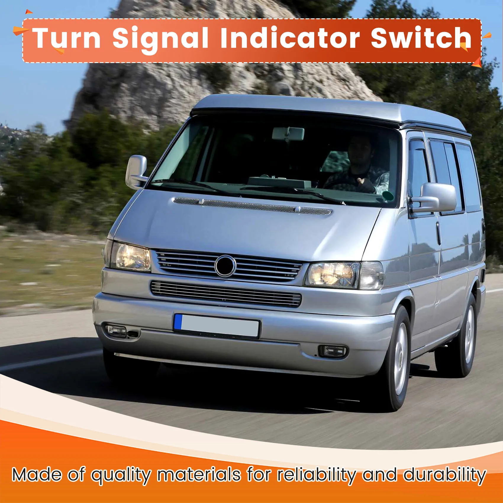 A01G_Car Column Turn Signal Indicator Switch for VW Transporter T4