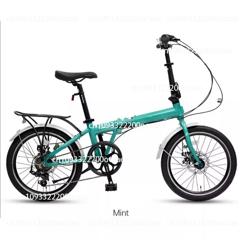 Bicicleta dobrável de 20 polegadas P8 bicicleta clássica ultraleve de velocidade variável de 20 polegadas