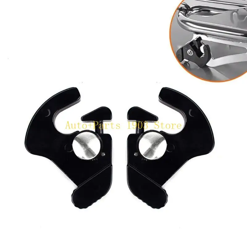 

E21C Detachable Rotary Sissy Bar 2Pcs Aluminum Alloy Luggage Rack Motorcycle for Latc