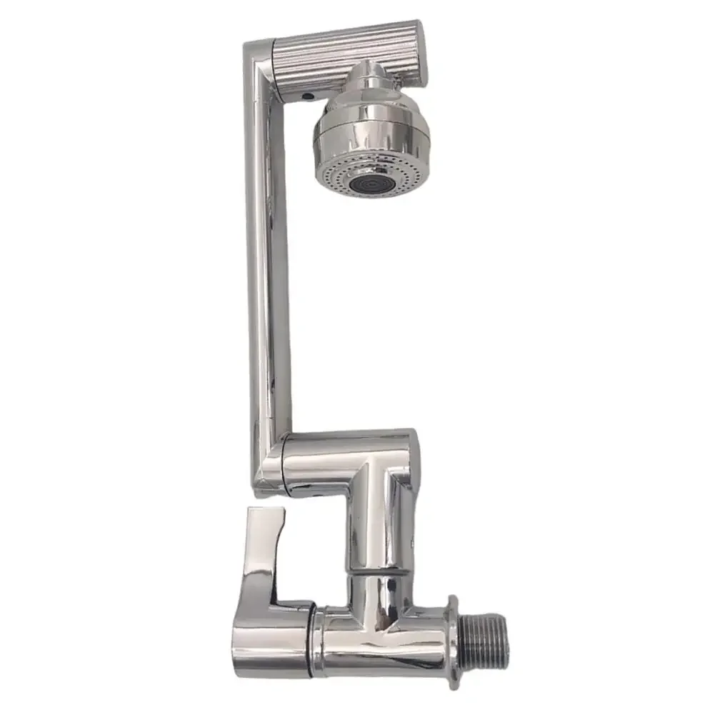 Functional Rotating Black Cat Wall Faucet 1080 degree swivel 360 degree rotation pull down sprayer for kitchen use