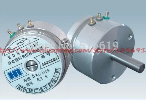 High precision potentiometer/high resolution angle sensor /WDD35D8T conductive plastic angular displacement sensor