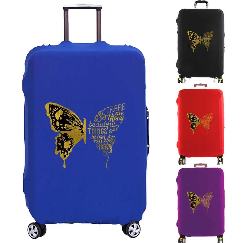 Luggage Cover Suitcase Protector Letter Covered Thicken Elasticity Anti-Scratch Dust Cover for 18-32 Inch Trolley Case