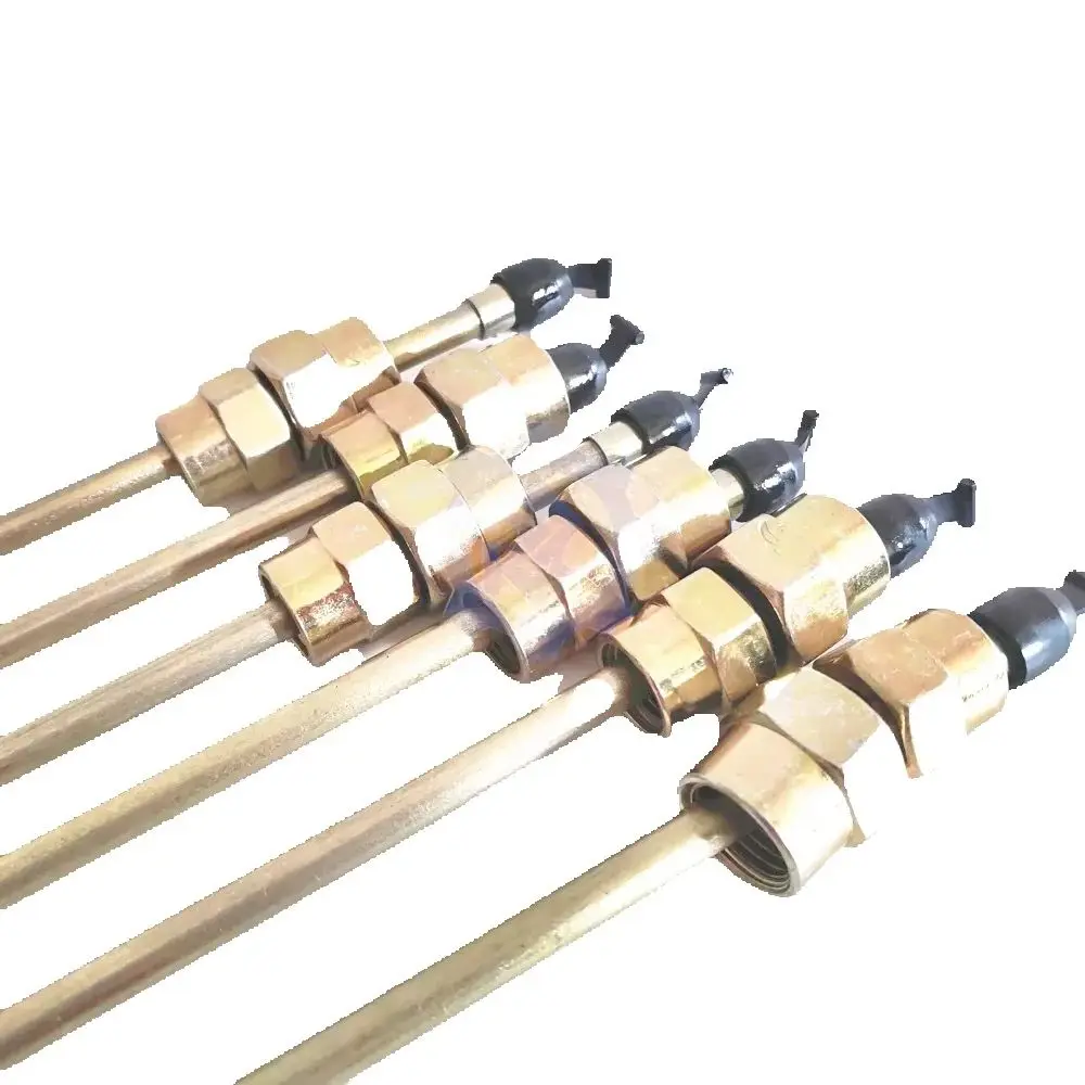 High Pressure Diesel Pipe Oil Tube 6x2mm 600mm 800mm for Fuel Injection Pump Test Bench Spare Part