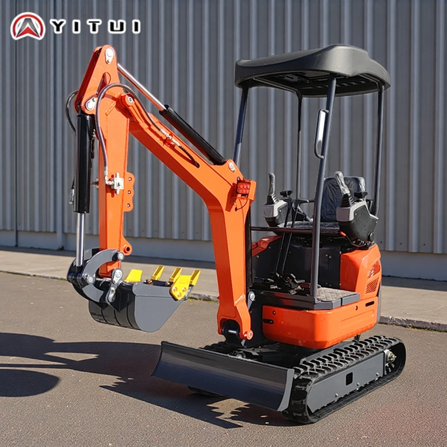 حفارة زاحفة مخصصة عالية الأداء محرك كوبوتا يورو 5/CE/EPA معتمدة 2.0 طن للبناء الأوروبي