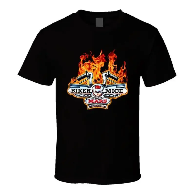 New Biker Mice From Mars TV Show Cartoon T Shirt black