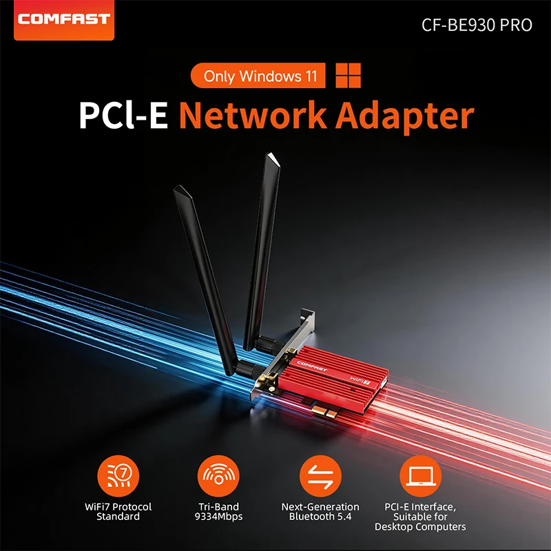 comfast-tri-band-driver-free-wifi-7-6500mbps-usb-wifi-adapter-24-58-6-ghz-bluetooth-54-9334mbps-pci-e-wireless-network-card