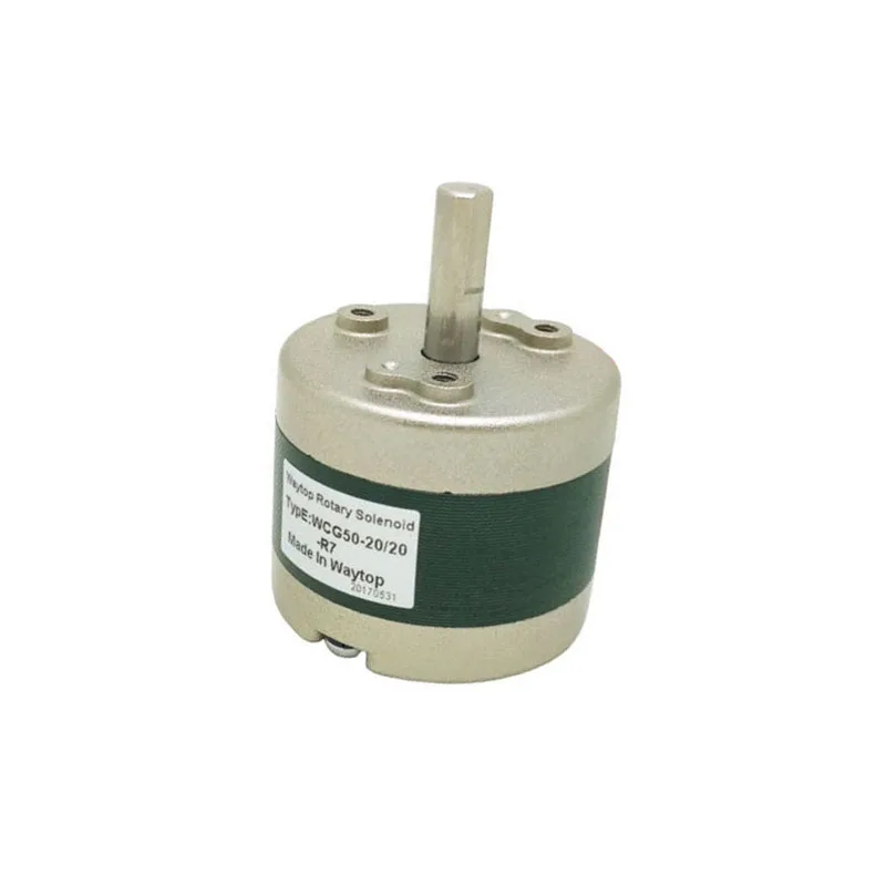 

Industrial round bidirectional self-retaining, self-resetting large-angle high-speed rotating electromagnet WCG50-20-20