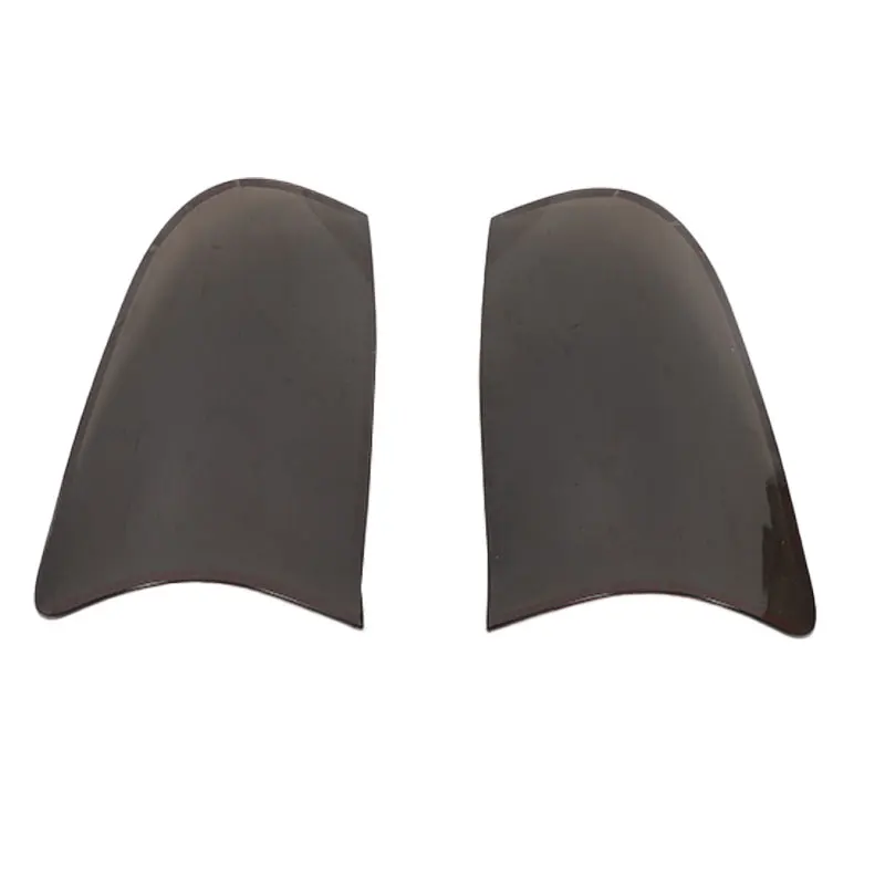 

metyoucar For Toyota Hilux 2005-2011 15-19 ABS Blackened Car Rear Taillight Turn Signal Lamp Decoration Cover Car Accessories