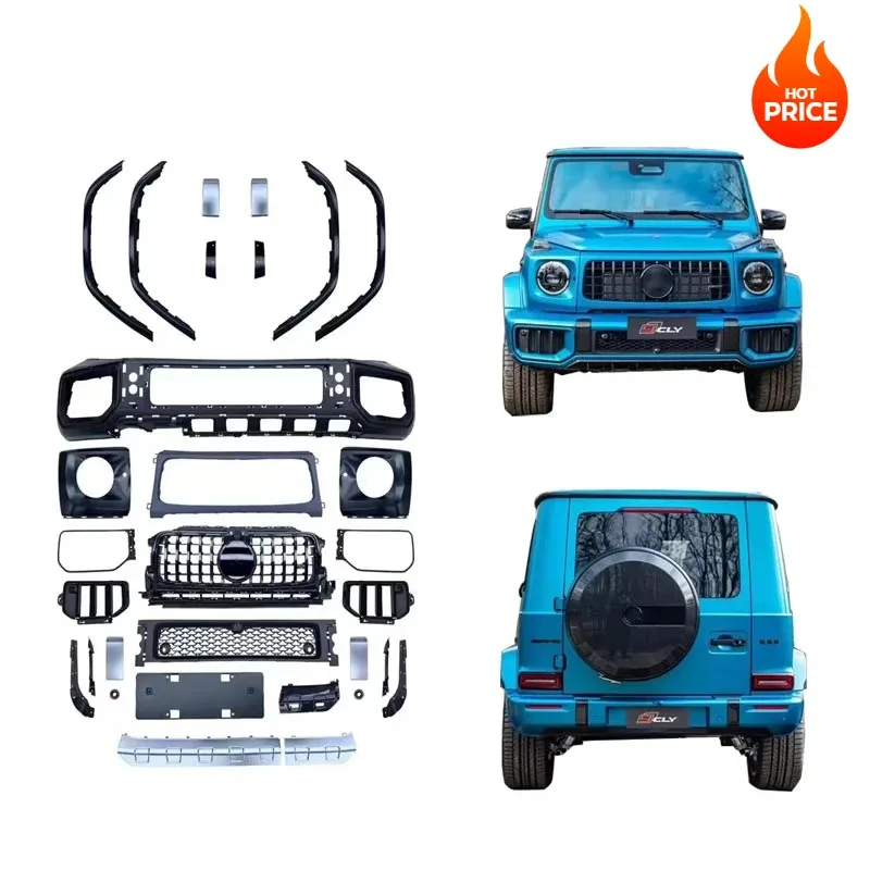 

2025 G Class W465 G63 Body Kit Upgrade | Front Bumper, Grille & Fender Flares | Limited Time Deal
