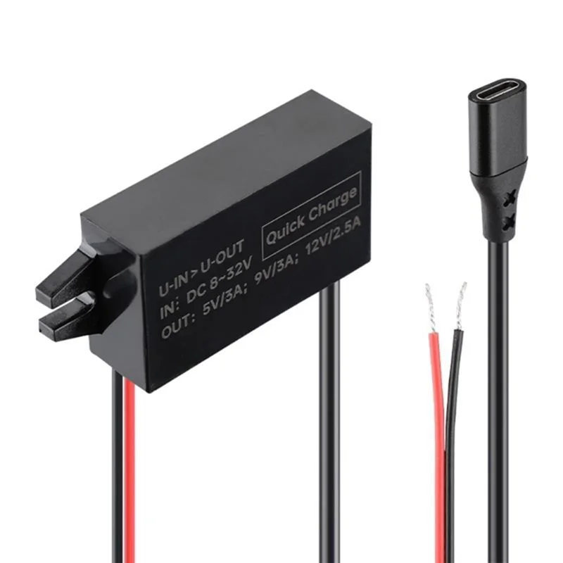 A24U Power Supply Module Charging Adapter Glue Pouring Design, Dustproof And Waterproof.