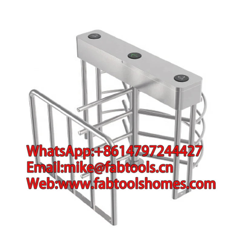 Automatic Access Control Swipe RFID Card Full Height Turnstile Price/Steel Turnstile/Automatic Turnstile