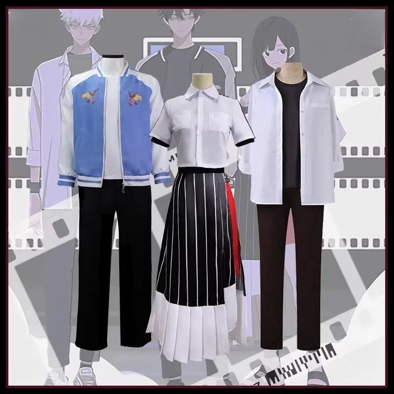 

Anime Link Click Cosplay Costume Cheng Xiaoshi Lucas Jo Uniform Suit for Women Men Halloween Carnival Party Roleplay Outfit