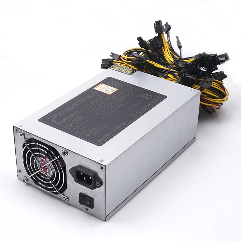 For LIANLI LL2000FC 2000W ATX Desktop Power Supply 100% Test