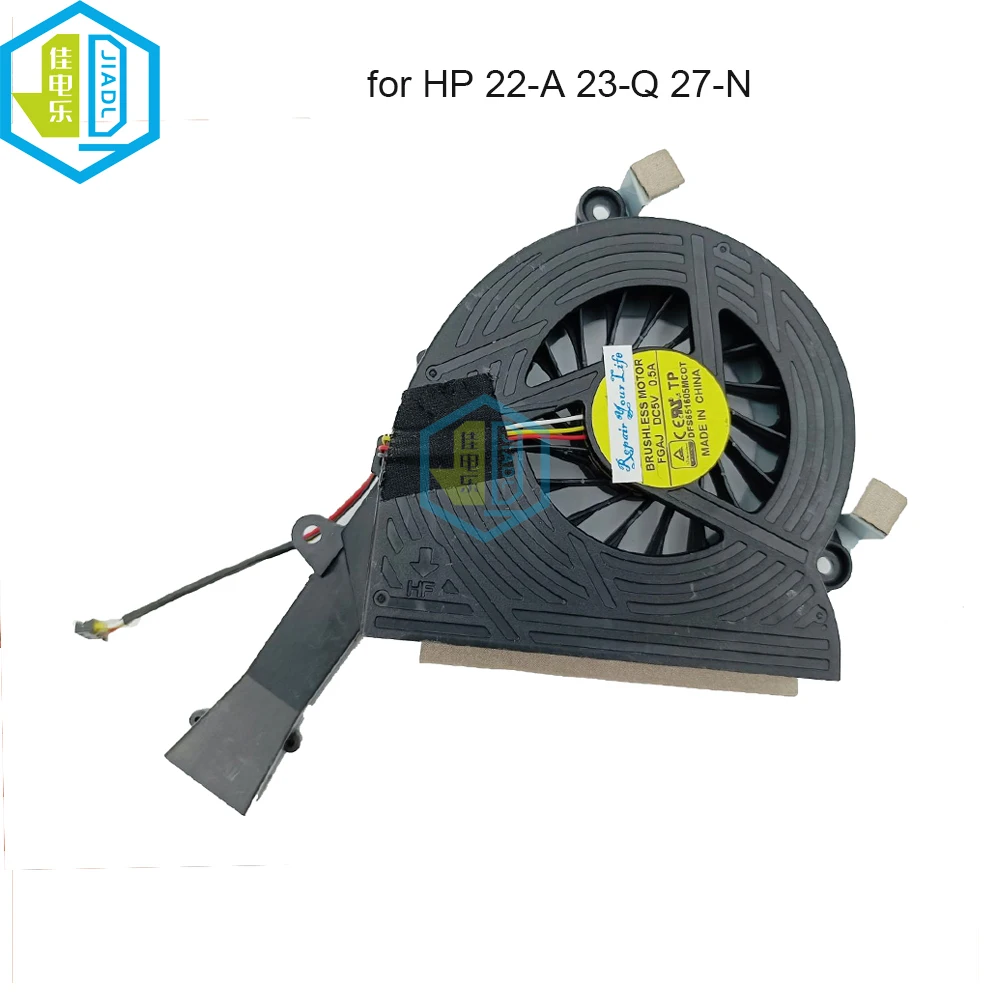 

New DC5V Computer Cooler CPU Cooling Fans for HP Pavilion All in One 22-A 23-Q 27-N 22-A113W 23-Q214 23-Q105NA 809140-001 FGAJ