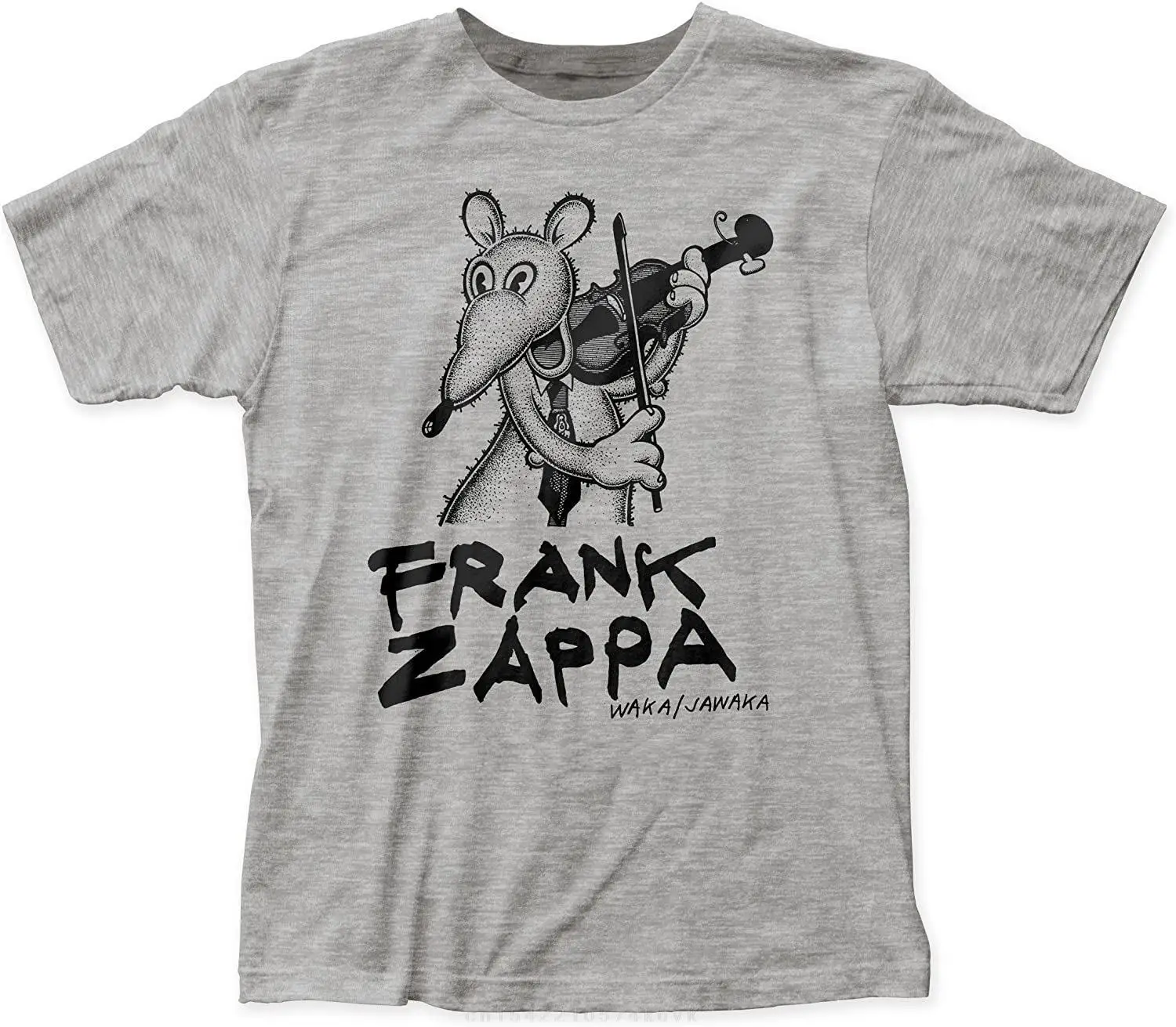 Frank Zappa Waka Jawaka camiseta ilustrada para hombre camisetas para hombre ropa de cuello redondo 100% algodón
