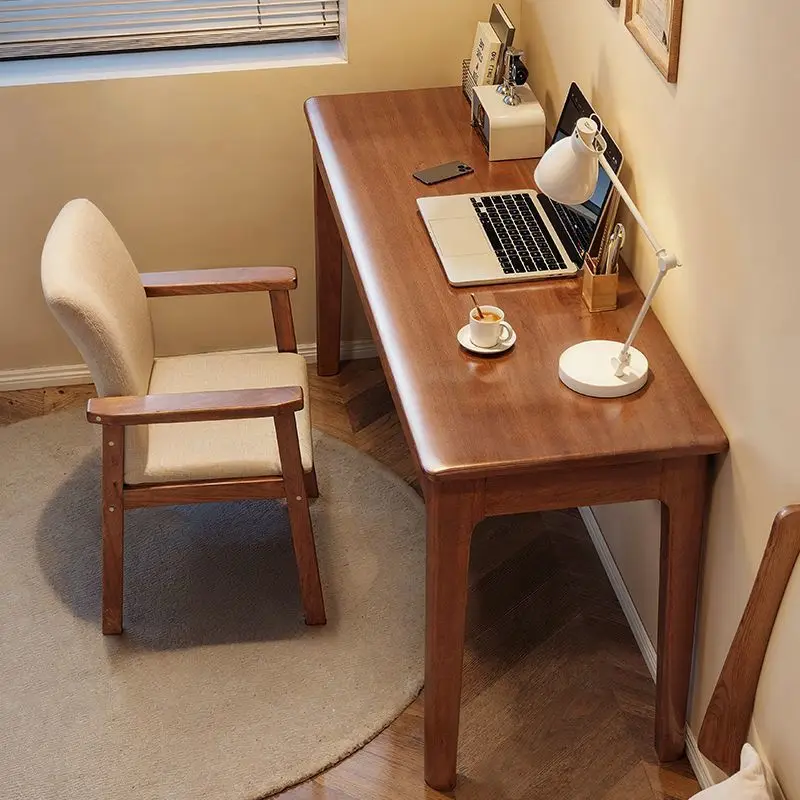 

Стол из массива дерева для небольшой квартиры, для дома, для взрослых, современный, простой, для учебы студентов