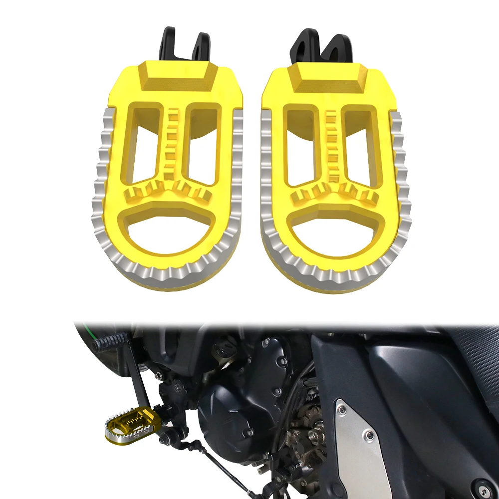 

Motorcycle Front Foot Pegs Footrest Footpegs Pedal For Honda NX650 Dominator(withouthand protection/withouthand guard) 1988-2002