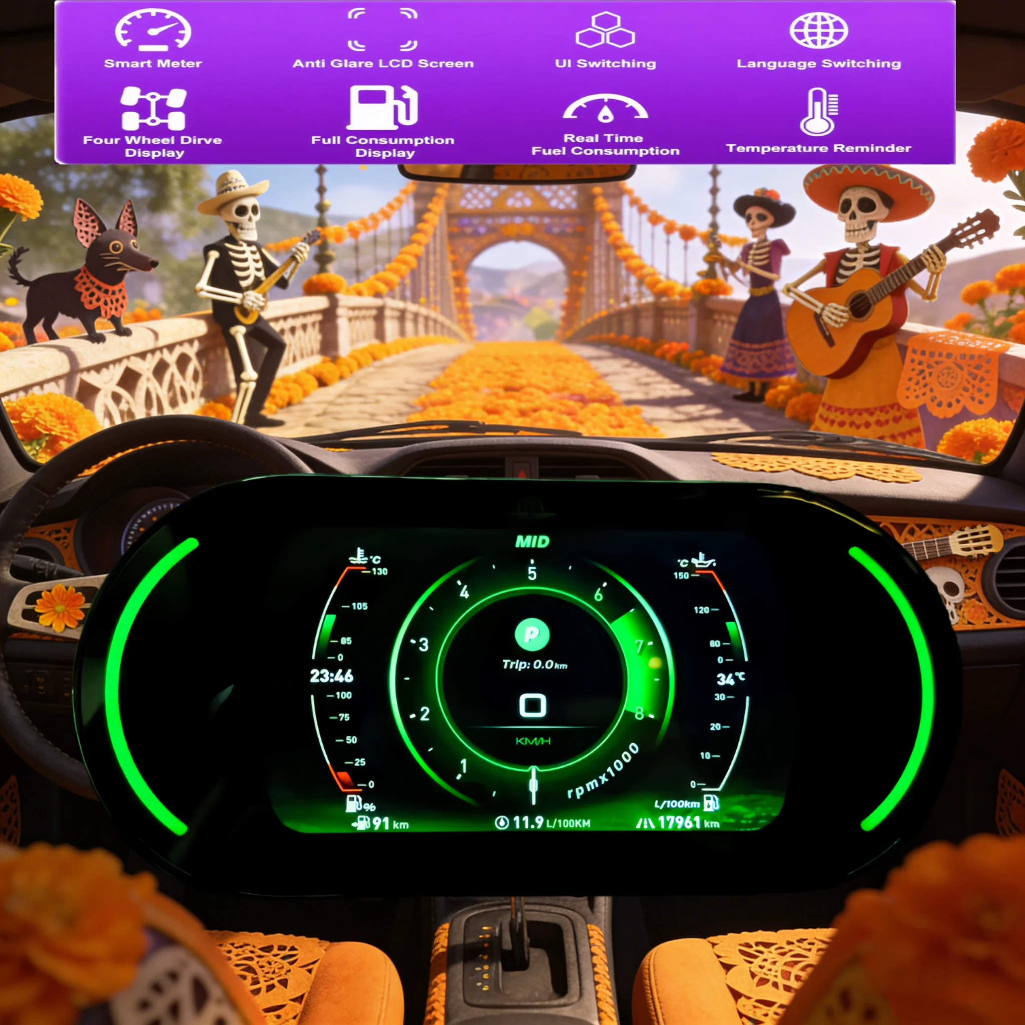 5" Linux Lcd Digita…