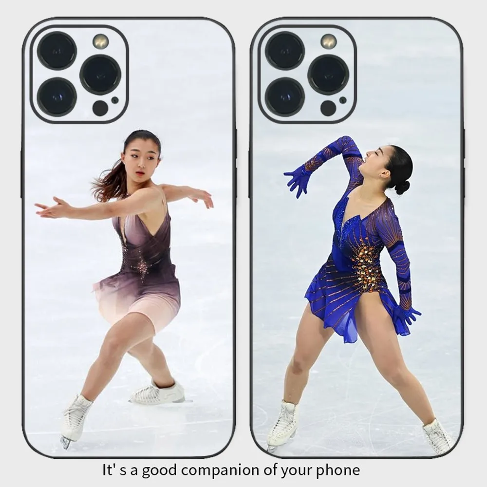 Figure Skating Sakamoto Hanaki Phone Case  For iPhone16 15 14 13 12 Mini 11 Pro XS Max X XR SE5 6 7 8 Plus Soft Silicone Cover