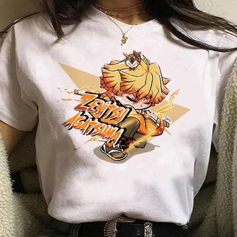 Hot Selling Fashion New Anime Ghost Killing Blade Ghost Killing Team Men's T-shirt Boy Y2K Harajuku Pure Cotton Short Sleeved