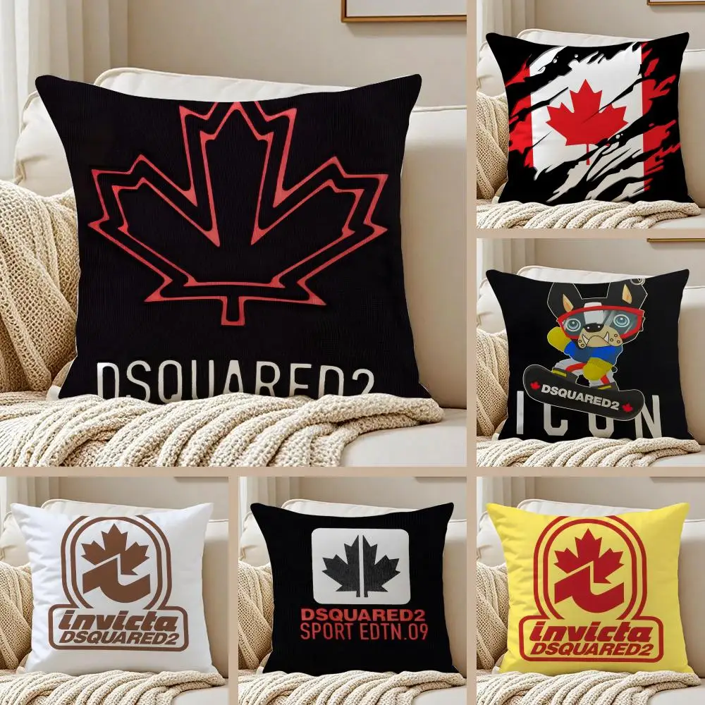 Popular Cool Picture dsquared2 Cushion Cover Pillowcase Anti-dustmite living Room Sofa Decor Cushion Room