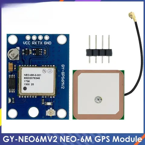 New NEO-6M GPS Module NEO6MV2 with Flight Control EEPROM MWC APM2.5 large Antenna