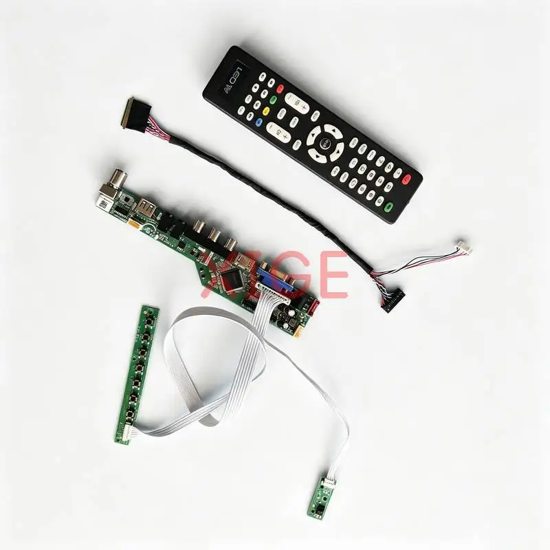 Kit DIY de Placa Controladora para M140NWR1 N140B6 N140BGE M140NWR2, 40-Pinos LVDS 1366*768 HDMI+VGA+AV+USB para Monitor de Laptop