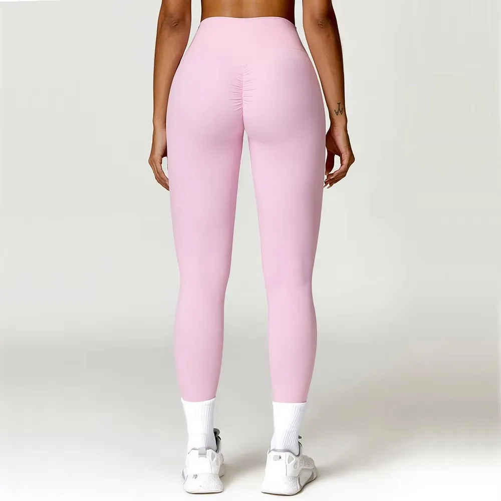 

High Waist Leggings Women Yoga Pants High Waisted Tight Fitting Sports Pants Quick Drying Suitable For Running Gym And Jogging