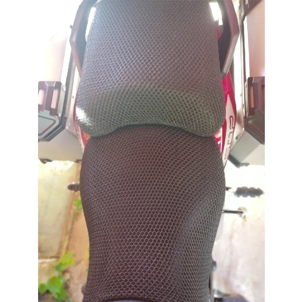 Motorcycle Parts Sunscreen Breathable Cushion Seat Protecting Cover Mesh Pad For Benelli TRK502X TRK 502 X TRK 502X Accessories