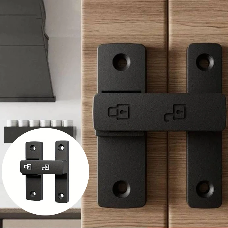 قفل الباب 90/180 درجة الحظيرة الترباس يلقي الفولاذ المقاوم للصدأ هوك مزلاج نافذة أقفال خزانة سهلة التركيب مزلاج انزلاق بوابة الأجهزة #1