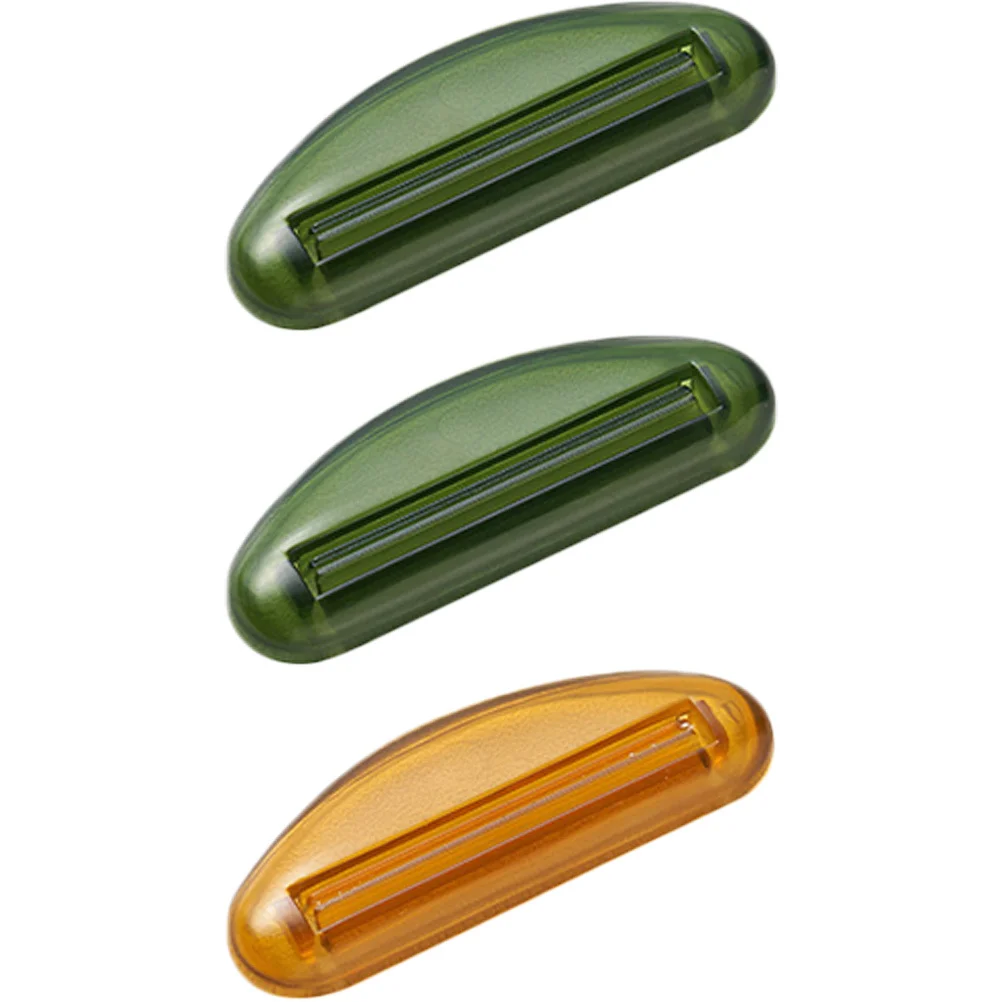 

3Pcs Toothpaste Tube Squeezer Manual Dispenser Strong Facial Hand Cream Tool Household Squeezer Toothpaste Roller