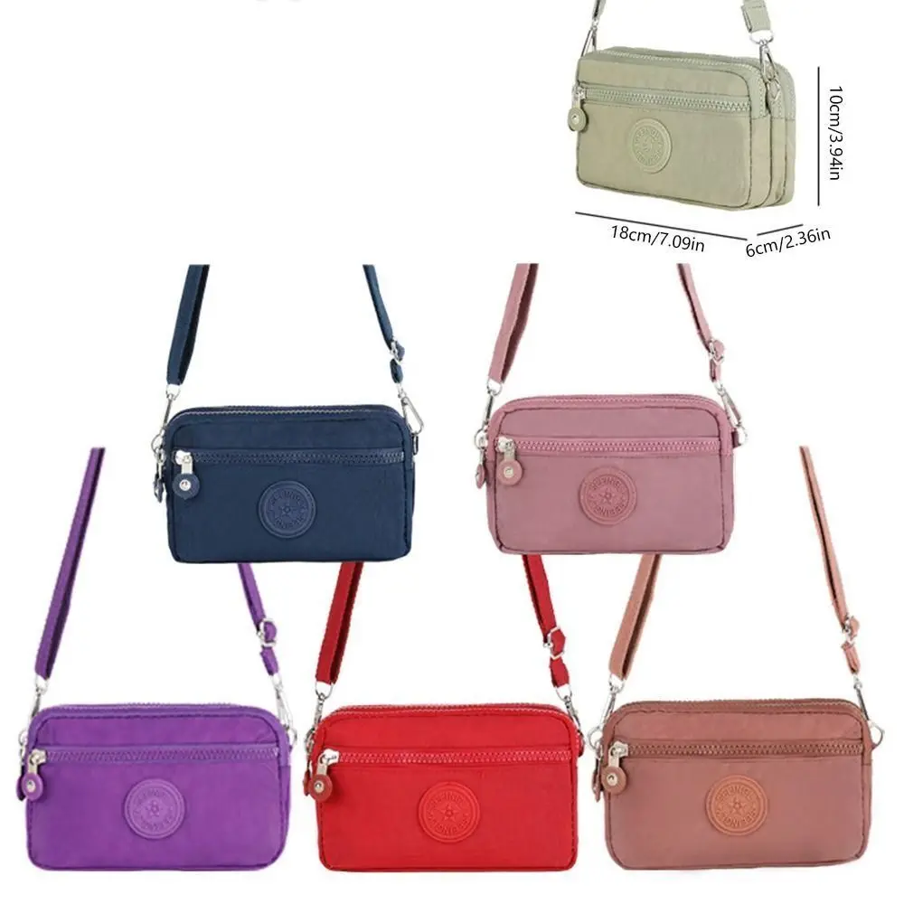 Zipper Women Handbag Fashion Portable Comfortable Crossbody Bag Large Capacity Messenger Bag